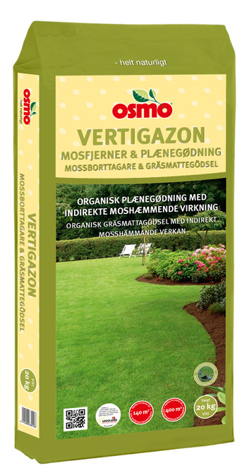 Osmo Plænekur og Plænegødning 15 kg