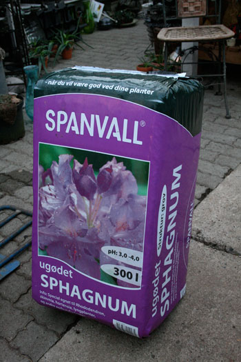Rhododendron sphagnum 250 liter liter